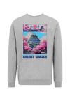 OLDSKULL Retro Cherry Chaser Logo Graphic Sweatshirt Herren - Heather Grey