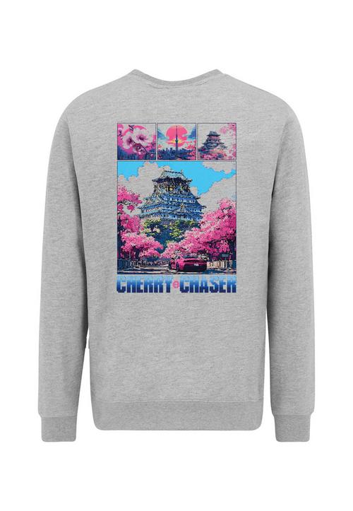 OLDSKULL Retro Cherry Chaser Logo Graphic Sweatshirt Herren
