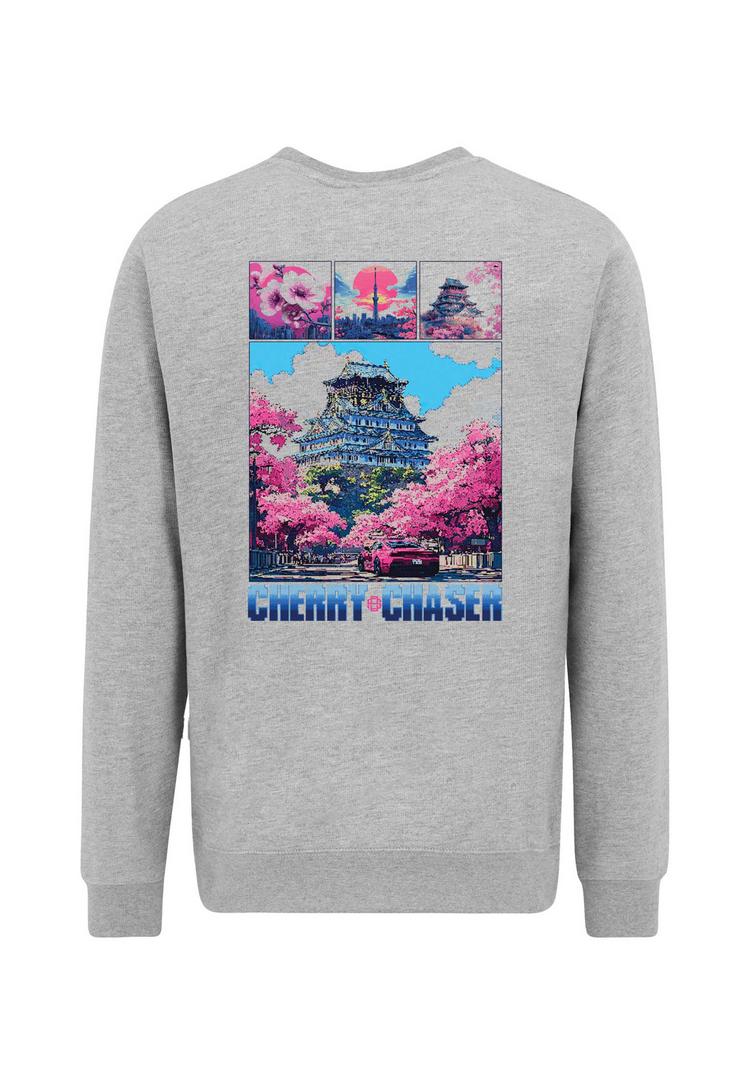OLDSKULL OLDSKULL Retro Cherry Chaser Logo Graphic Sweatshirt Herren - Heather Grey - 0 | SportScheck
