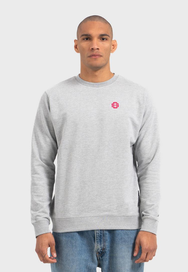 OLDSKULL OLDSKULL Retro Cherry Chaser Logo Graphic Sweatshirt Herren - Heather Grey - 2 | SportScheck