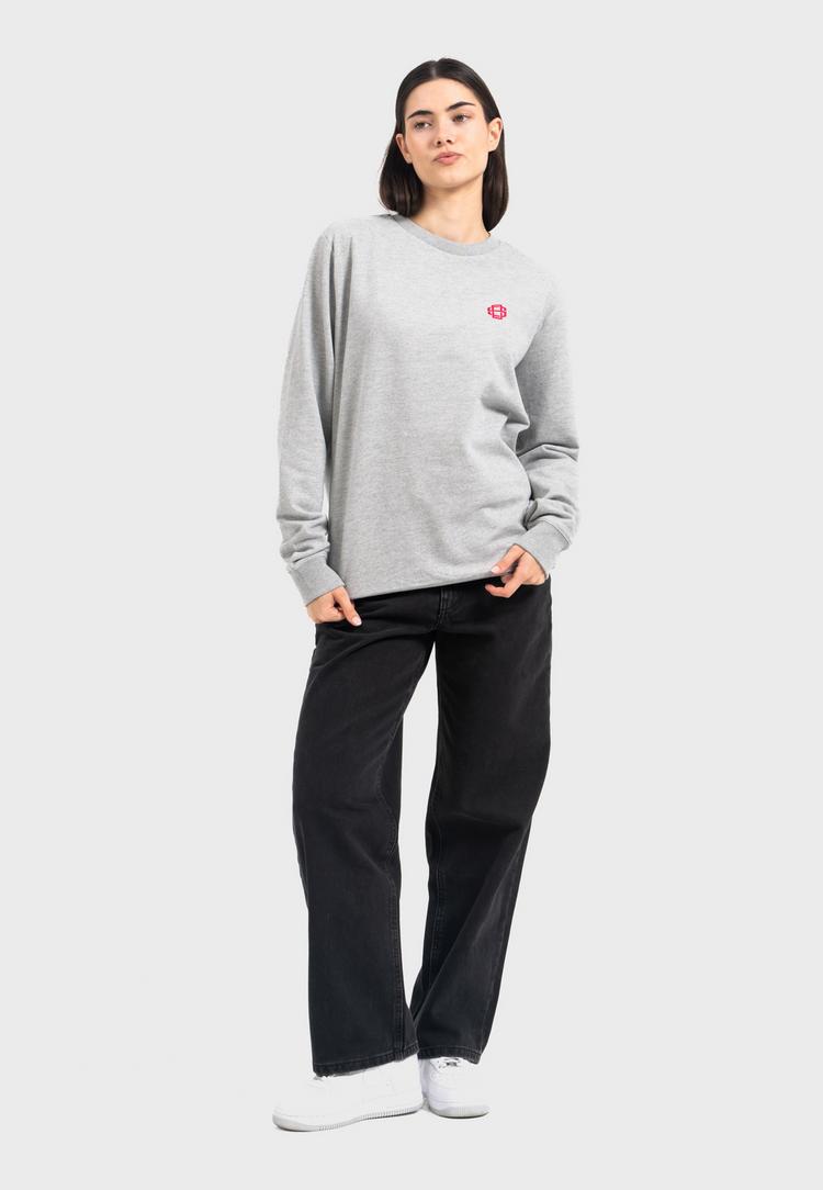 OLDSKULL OLDSKULL Retro Cherry Chaser Logo Graphic Sweatshirt Herren - Heather Grey - 5 | SportScheck