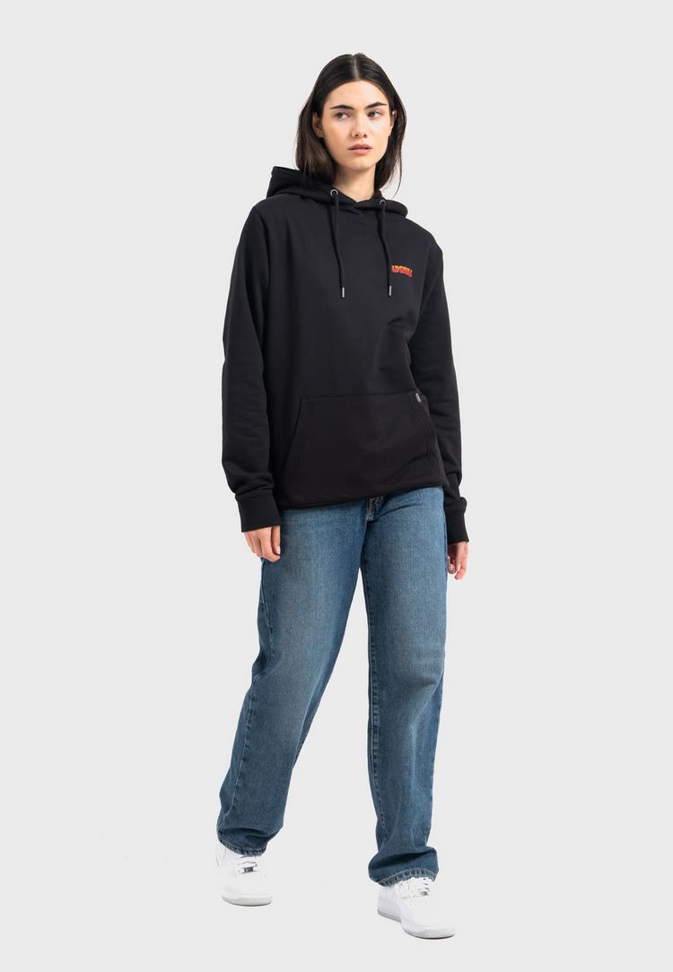 OLDSKULL OLDSKULL Retro Pixel Lady Logo Graphic Hoodie Herren - Black - 5 | SportScheck
