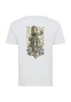 OLDSKULL Wrldvibe Nature Strikes Back Graphic Printshirt Herren - White