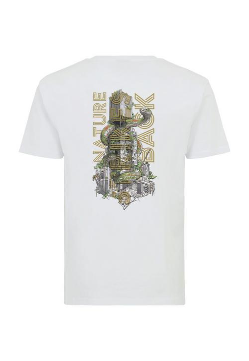 OLDSKULL Wrldvibe Nature Strikes Back Graphic Printshirt Herren