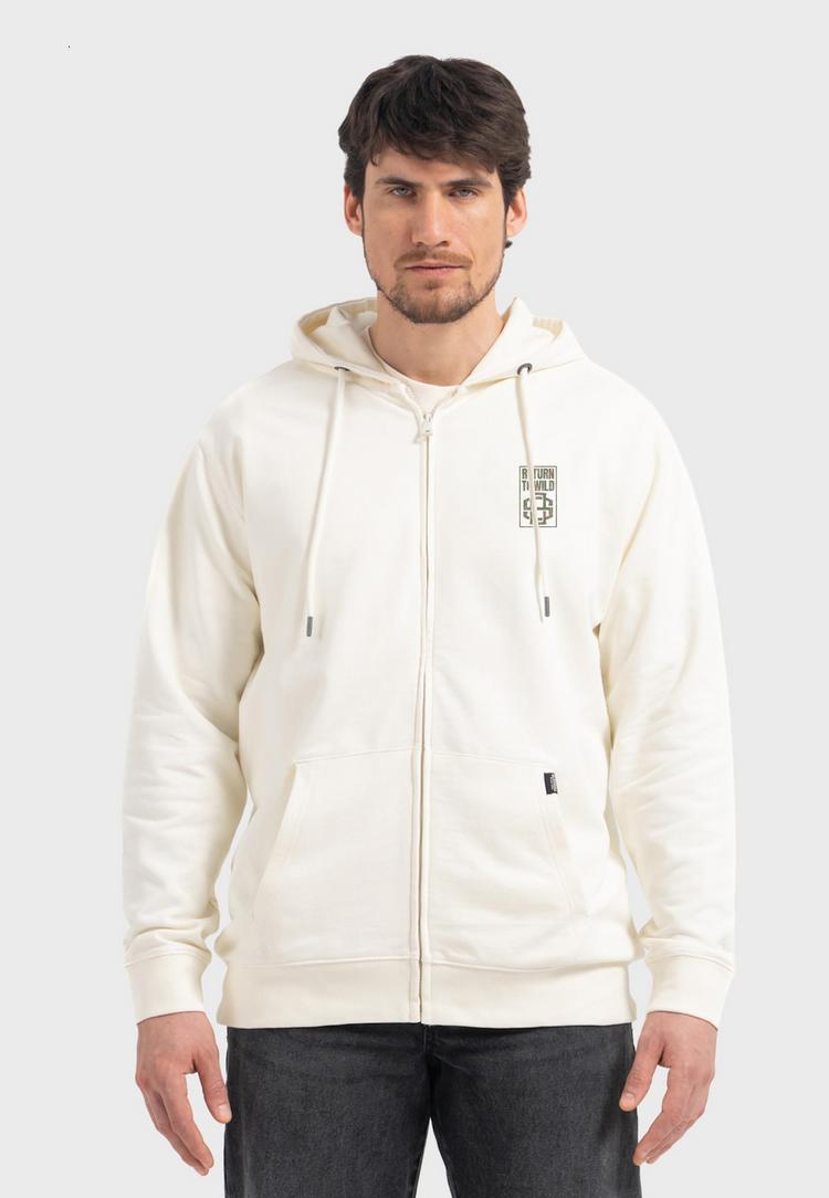 OLDSKULL OLDSKULL Wrldvibe Urban Jungle Graphic Sweatjacke Herren - Off White - 2 | SportScheck