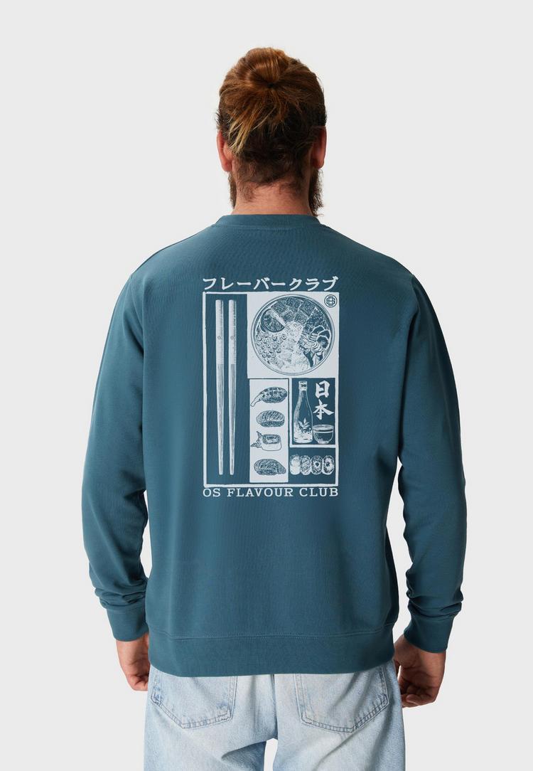 OLDSKULL OLDSKULL Asian Flavour Club Umami Sweatshirt Herren - Dark Green - 1 | SportScheck