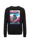 OLDSKULL Retro Cherry Chaser Logo Graphic Sweatshirt Herren - Black