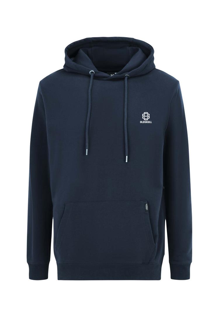 OLDSKULL OLDSKULL Basic Oldskull 25 Logo Hoodie - Navy Blue - 0 | SportScheck