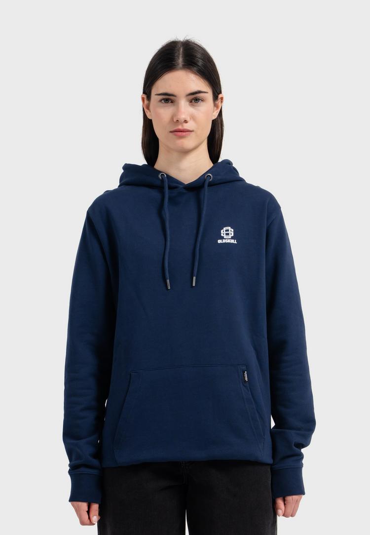 OLDSKULL OLDSKULL Basic Oldskull 25 Logo Hoodie - Navy Blue - 2 | SportScheck