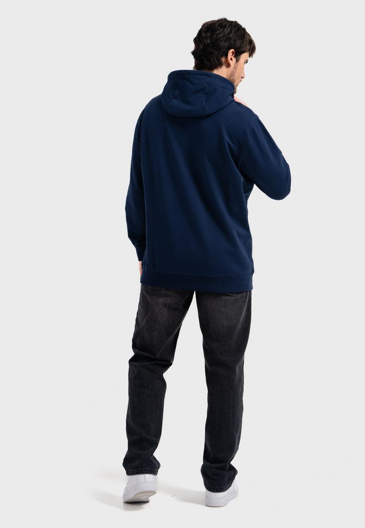 OLDSKULL OLDSKULL Basic Oldskull 25 Logo Hoodie - Navy Blue - 7 | SportScheck