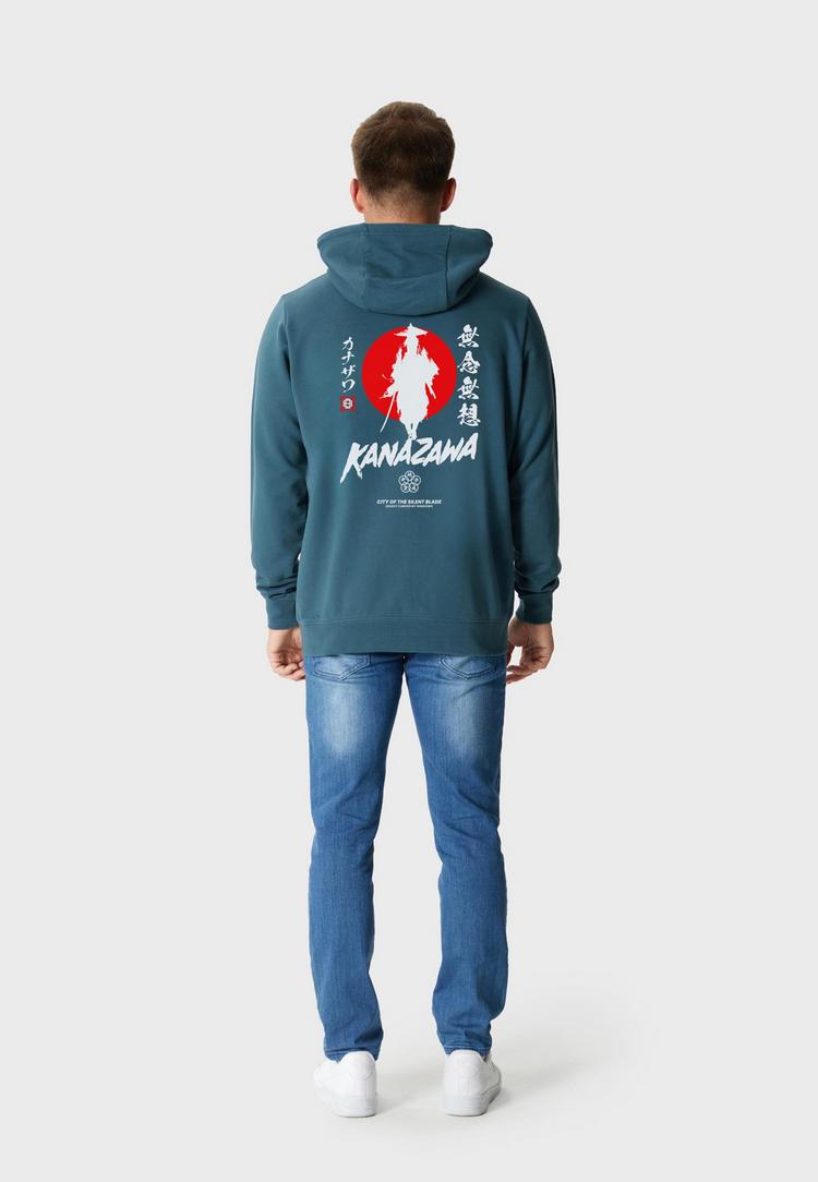 OLDSKULL OLDSKULL Asian Silent Blade Kanazawa Graphic Hoodie Herren - Dark Green - 0 | SportScheck