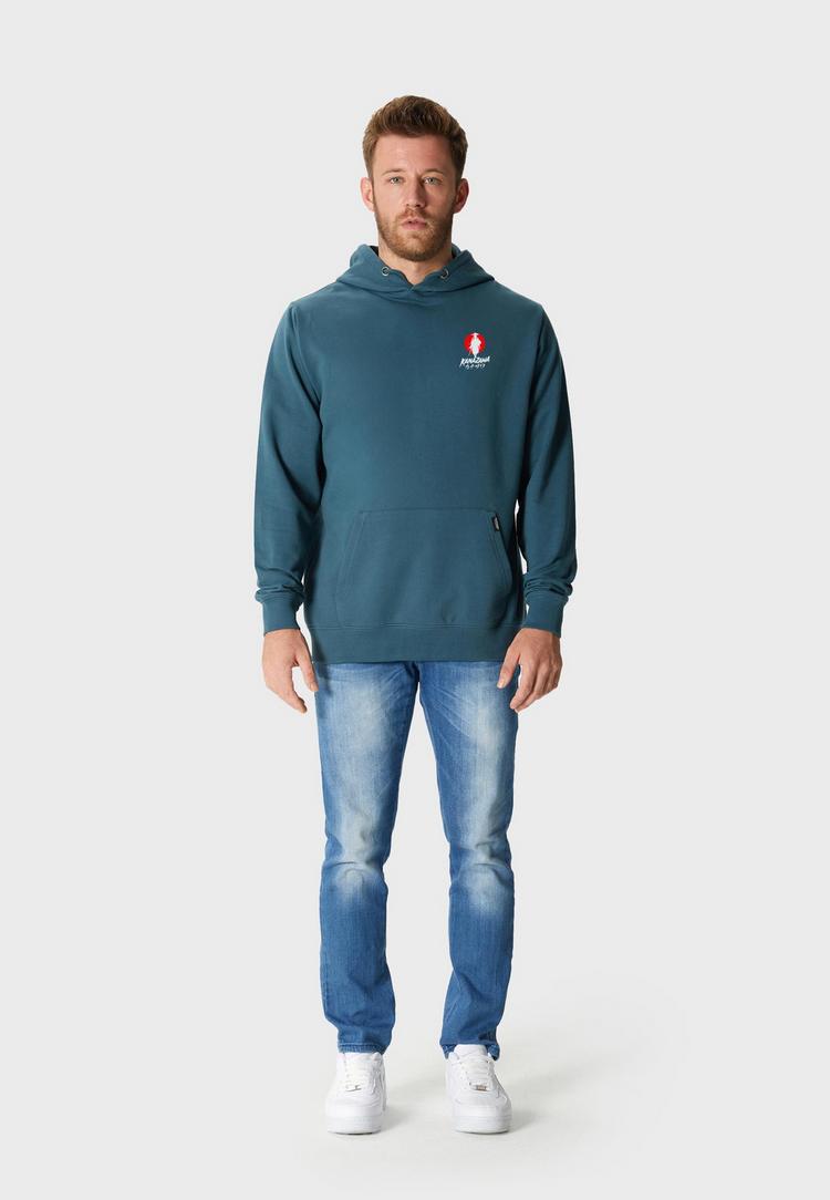 OLDSKULL OLDSKULL Asian Silent Blade Kanazawa Graphic Hoodie Herren - Dark Green - 3 | SportScheck