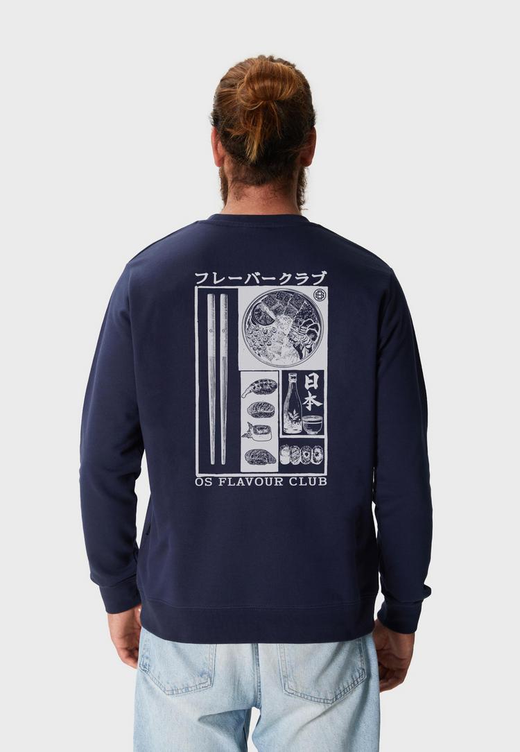 OLDSKULL OLDSKULL Asian Flavour Club Umami Sweatshirt Herren - Navy Blue - 0 | SportScheck