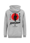 OLDSKULL Asian Silent Blade Kanazawa Graphic Hoodie Herren - Heather Grey