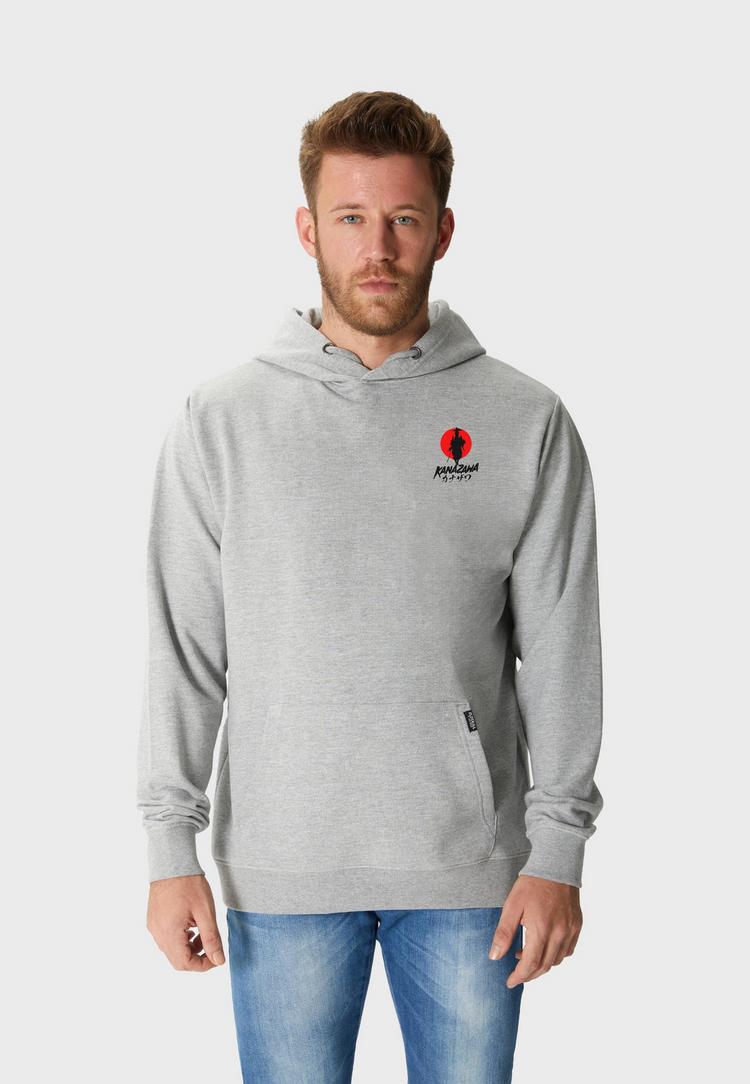 OLDSKULL OLDSKULL Asian Silent Blade Kanazawa Graphic Hoodie Herren - Heather Grey - 2 | SportScheck