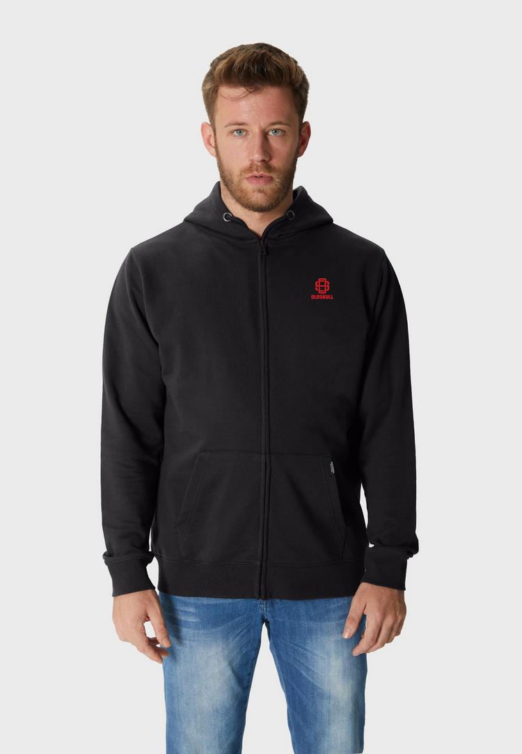 OLDSKULL OLDSKULL Asian Neon DJane Logo Graphic Sweatjacke Herren - Black - 2 | SportScheck