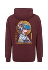 OLDSKULL Asian Virtual Logo Graphic Sweatjacke Herren - Burgundy