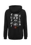 OLDSKULL Asian Sushi Lover Graphic Hoodie Herren - Black