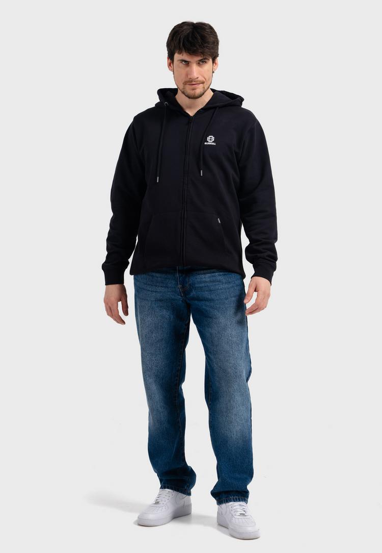 OLDSKULL OLDSKULL Basic Oldskull 25 Logo Sweatjacke - Black - 1 | SportScheck