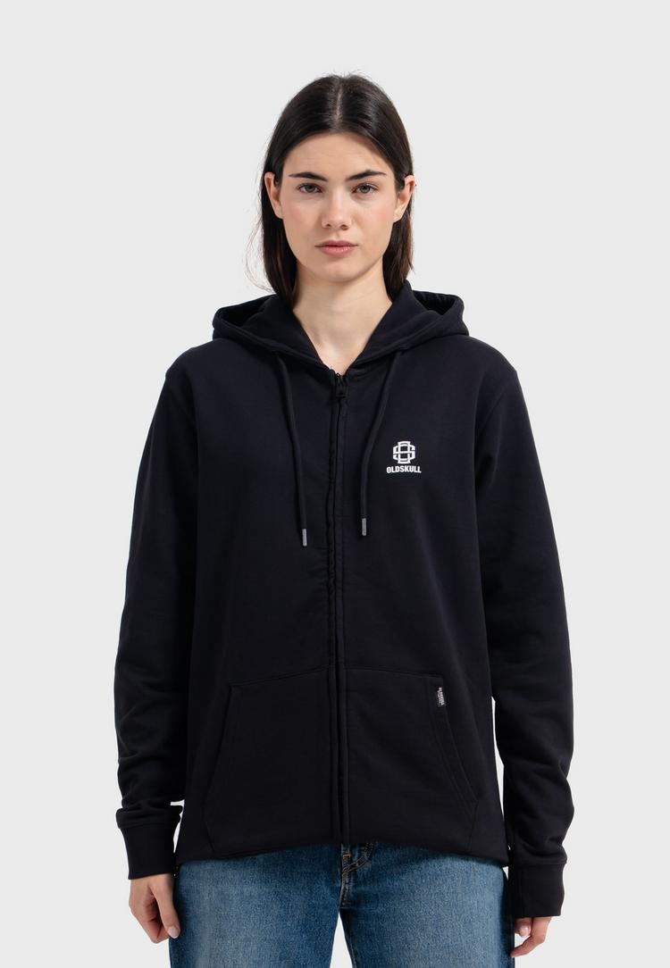 OLDSKULL OLDSKULL Basic Oldskull 25 Logo Sweatjacke - Black - 2 | SportScheck