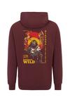 OLDSKULL Wrldvibe Return to Wild Graphic Sweatjacke Herren - Burgundy