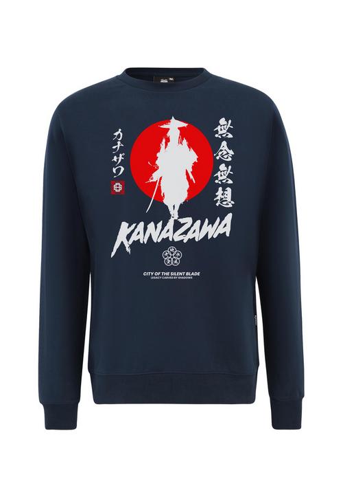OLDSKULL Asian Silent Blade Kanazawa Graphic Sweatshirt Herren