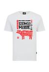 OLDSKULL Asian Kobe Beef Printshirt Herren - White