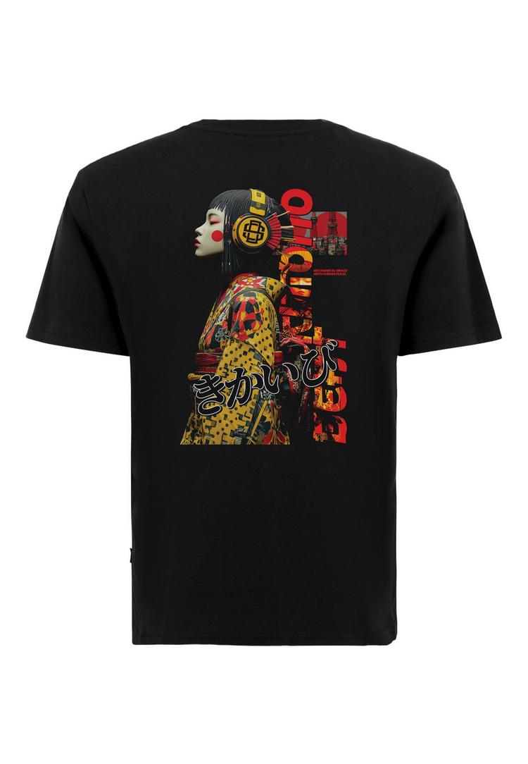 OLDSKULL OLDSKULL Asian Kimono Beat Printshirt Herren - Black - 0 | SportScheck