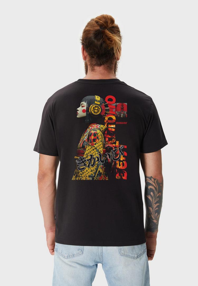 OLDSKULL OLDSKULL Asian Kimono Beat Printshirt Herren - Black - 0 | SportScheck