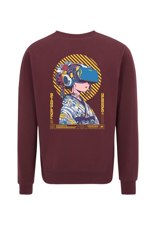 OLDSKULL Asian Virtual Logo Graphic Sweatshirt Herren