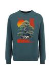 OLDSKULL Asian Bonsai Harmony Graphic Sweatshirt Herren - Dark Green