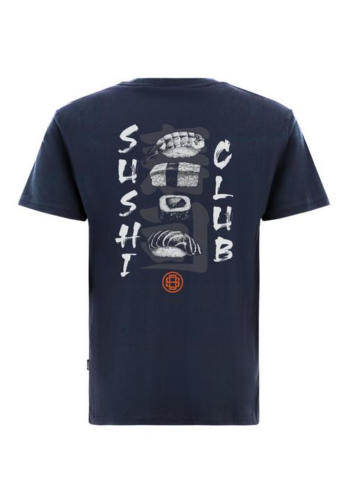 OLDSKULL Asian Sushi Lover Graphic Printshirt Herren