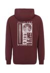 OLDSKULL Asian Flavour Club Umami Graphic Hoodie Herren - Burgundy