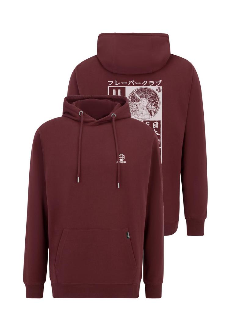 OLDSKULL OLDSKULL Asian Flavour Club Umami Graphic Hoodie Herren - Burgundy - 0 | SportScheck