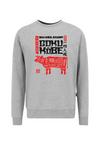 OLDSKULL Asian Kobe Beef Butcher Chart Graphic Sweatshirt Herren - Heather Grey