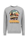 OLDSKULL Wrldvibe Adventure Van Logo Graphic Sweatshirt Herren - Heather Grey
