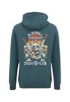 OLDSKULL Asian Sushi Rollmate Graphic Hoodie Herren - Dark Green