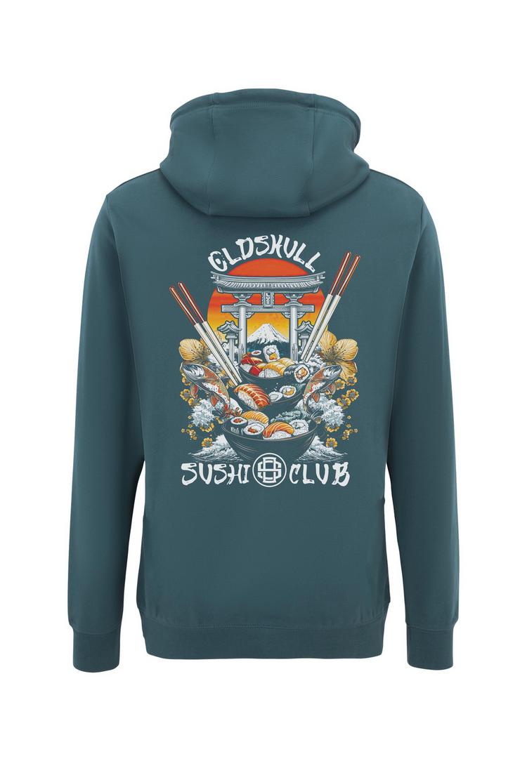 OLDSKULL OLDSKULL Asian Sushi Rollmate Graphic Hoodie Herren - Dark Green - 0 | SportScheck