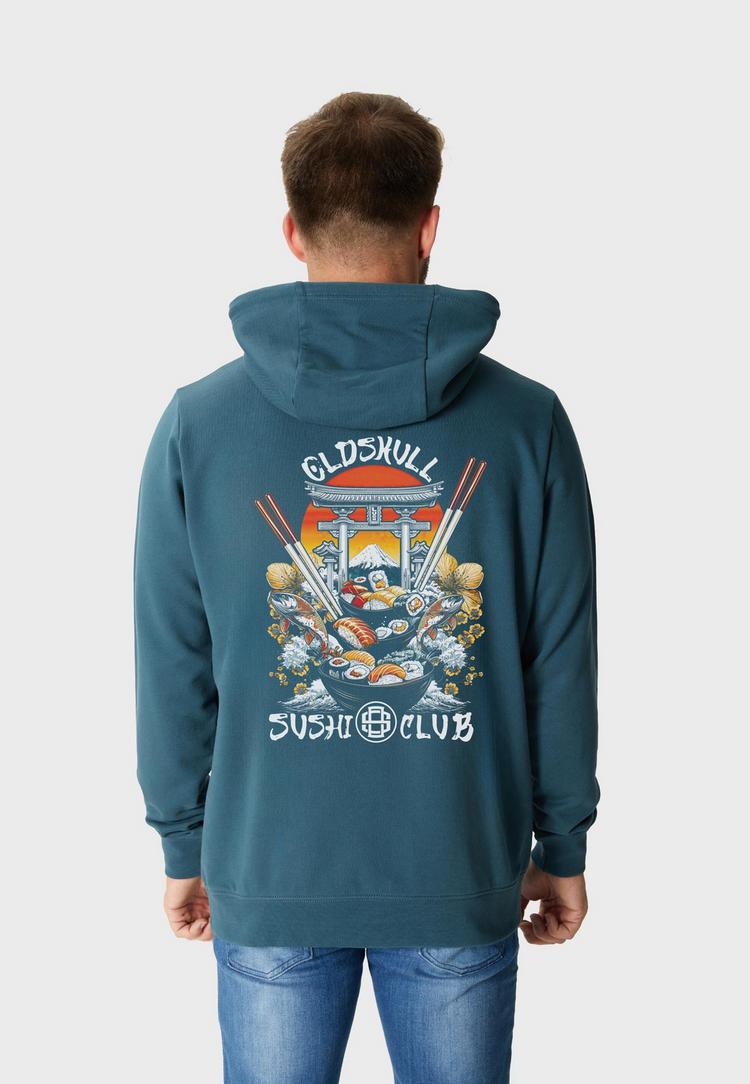 OLDSKULL OLDSKULL Asian Sushi Rollmate Graphic Hoodie Herren - Dark Green - 0 | SportScheck