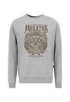 OLDSKULL WRLDVIBE DAY OF THE DEAD SKULL GRAPHIC Sweatshirt Herren - Heather Grey