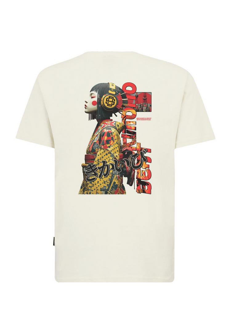 OLDSKULL OLDSKULL Asian Kimono Beat Printshirt Herren - Off White - 0 | SportScheck