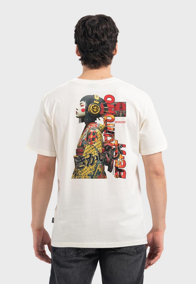 OLDSKULL OLDSKULL Asian Kimono Beat Printshirt Herren - Off White - 0 | SportScheck