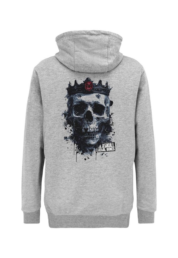 OLDSKULL OLDSKULL Xtreme Royal Skull Graphic Hoodie Herren - Heather Grey - 0 | SportScheck