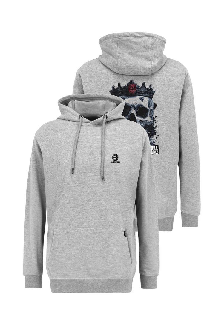 OLDSKULL OLDSKULL Xtreme Royal Skull Graphic Hoodie Herren - Heather Grey - 0 | SportScheck