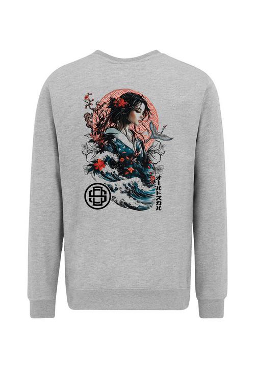 OLDSKULL Asian Blossom Queen Logo Graphic Sweatshirt Herren