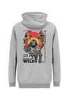 OLDSKULL Wrldvibe Return to Wild Graphic Hoodie Herren - Heather Grey