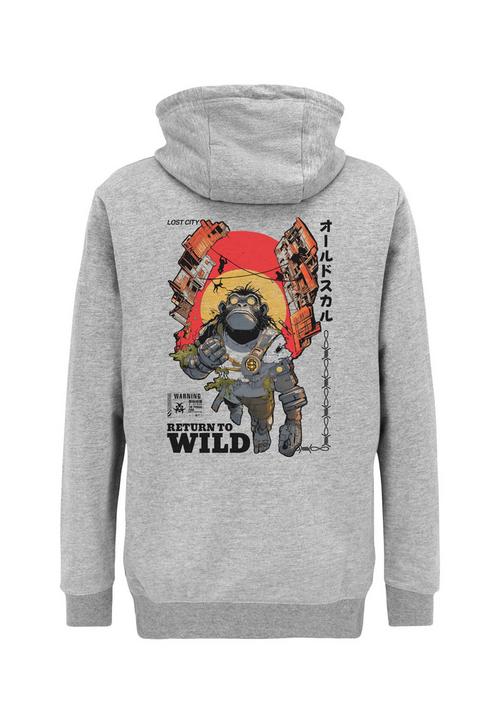 OLDSKULL Wrldvibe Return to Wild Graphic Hoodie Herren
