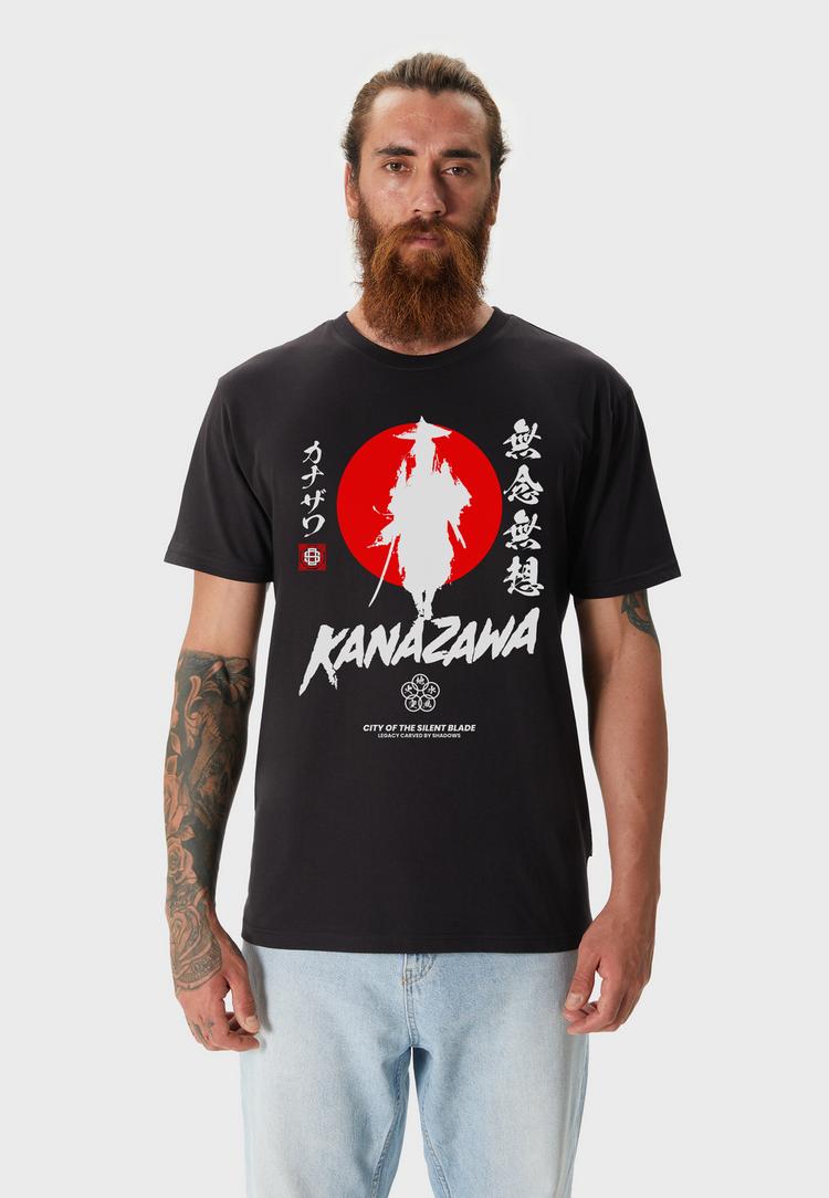OLDSKULL OLDSKULL Asian Silent Blade Kanazawa Printshirt Herren - Black - 0 | SportScheck