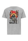 OLDSKULL Wrldvibe Return to Wild Graphic Printshirt Herren - Heather Grey
