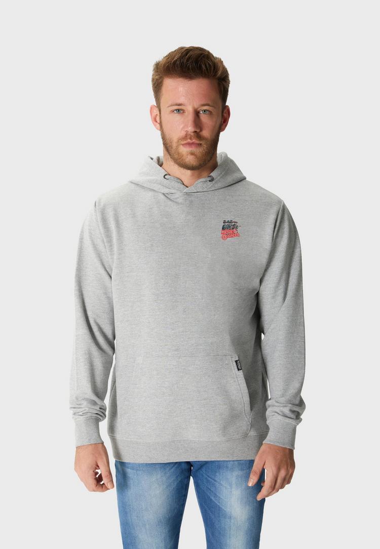 OLDSKULL OLDSKULL Xtreme Retro Rock Skull Graphic Hoodie Herren - Heather Grey - 2 | SportScheck